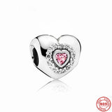 925 Silver Charms Accessories Angel Rainbow Lock Doll Beads