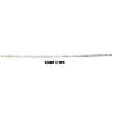 925 Silver Chokers Knotted Morganite Stone Beads Necklace Mix Colorful Jewelry