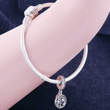 925 Silver Tree of Life Micro Pave Zircon Pendant