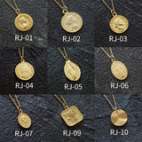 925 Silver Coin Necklace Choker Pendant Charm Vintage Boho Bijoux Collier