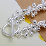 925 Silver Charm Bracelet Women