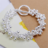 925 Silver Charm Bracelet Women