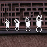 925 Silver Plating Lobster Clasp Hooks for Jewelry