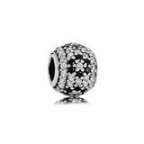 925 Silver Colorful Zircon Beads for Bracelet Necklace Charm Jewelry Making