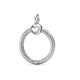 925 Silver DIY Beads Cherry Strawberry Fruit Charm Pendant