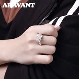 925 Silver Dragon Adjustable Rings For Women