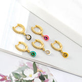 925 Silver Crystal Huggie Hoop Earrings Party Jewelry