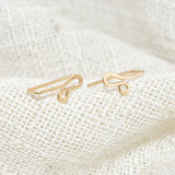 925 Silver Ear Clip Earrings Charm Jewelry Ear Cuff Boho Earrings