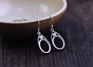925 Silver Earring Components Plated Sterling Silver Earring Settings
