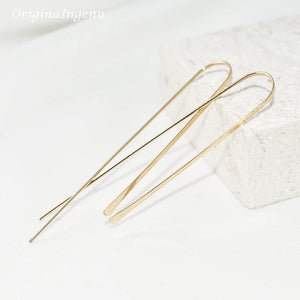 925 Silver Drop Earrings Handmade Wrap Oorbellen