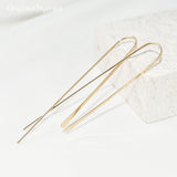 925 Silver Drop Earrings Handmade Wrap Oorbellen