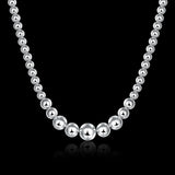 925 Silver Gorgeous Charm Chain Necklace 18 Inches Silver Jewelry