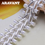 925 Silver Bracelets For Women Men Wedding Jewelry