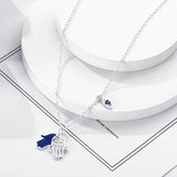 925 Silver Infinity Knot Pendant Necklace Snake Chain T Bar Collar Necklace