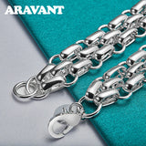 925 Silver Geometric Bracelet For Men