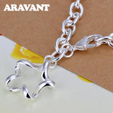 925 Silver Star Bracelet Women Wedding Jewelry