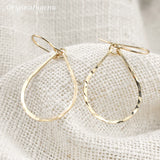 Vintage 925 Silver Hoop Earrings Boho Jewelry