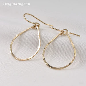 Vintage 925 Silver Hoop Earrings Boho Jewelry