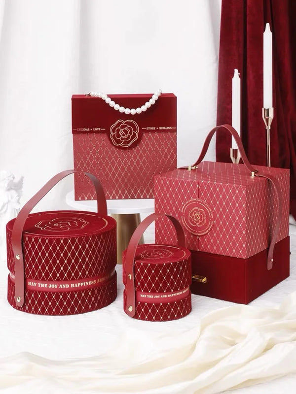 925 Silver Jewelry Set with Matching Ring, Bracelet, and Necklace Box