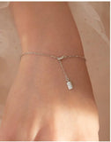 925 Silver Tassel Bracelet for Women