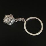 925 Silver Key Chains Star Pendant Keyrings Charm Women Jewelry Gift