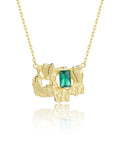 925 Silver Irregular Pendants Necklace for Women