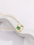 925 Silver Irregular Pendants Necklace for Women
