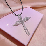 925 Silver Cross Necklace for Couples