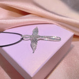 925 Silver Cross Necklace for Couples