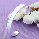 925 Silver Lucky Roman Numbers Bracelets Bangles For Women Men