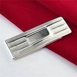 925 Silver Money Clip Striped Money Clip Jewelry Gift