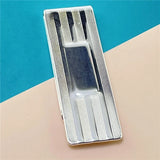 925 Silver Money Clip Striped Money Clip Jewelry Gift