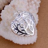 925 Silver Multi Pendant Necklace Key Cross Round Heart Party Gift