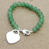 925 Silver Freshwater Pearl Bracelet Pink Green Silver Bridal Jewelry
