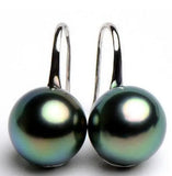 925 Silver Freshwater Tahiti Pearl Earrings