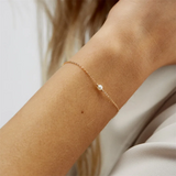 925 Silver Natural Pearl Bangles Indian Jewelry 14K Filled Minimalist Jewelry