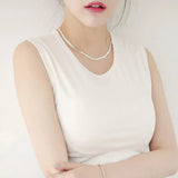 925 Silver Necklace 4MM Snake Chain Sterling Silver Jewelry