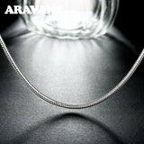 925 Silver Necklace Chains For Men Women Jewelry