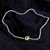 925 Silver Necklace with Freshwater Pearls
