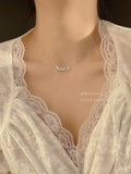 925 Silver Love Pendant Necklace for Women