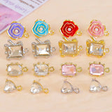 925 Silver Needle Camellia Rose Stud Earrings