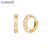 925 Silver Needle Small Hoop Earrings for Women