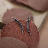 925 Silver Style Clip Earrings Vintage Punk Ear Jewelry