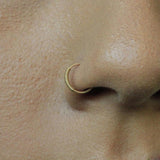 925 Silver Nose Ring Vintage Septum Hoop Body Jewelry