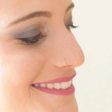 925 Silver Nose Ring Cuff Body Jewelry Piercing