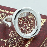925 Silver Open Rings For Women Wedding Jewelry