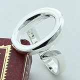 925 Silver Open Rings For Women Wedding Jewelry