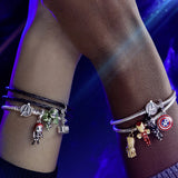 925 Silver Anime Character American Shield Bracelet