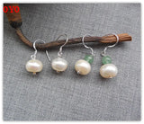 925 Silver Freshwater Pearl Crystal Hypoallergenic Earrings