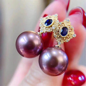 925 Silver Pearl Beads Stud Earrings Setting Base Diy Jewelry Making Findings